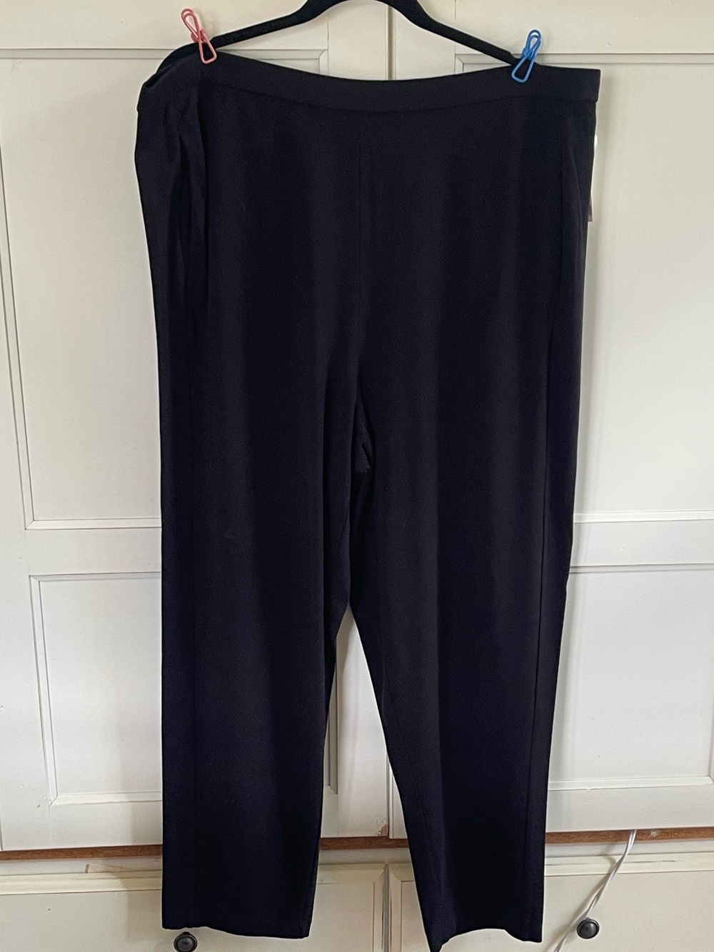 Eileen Fisher Black Slouch Ankle Pants